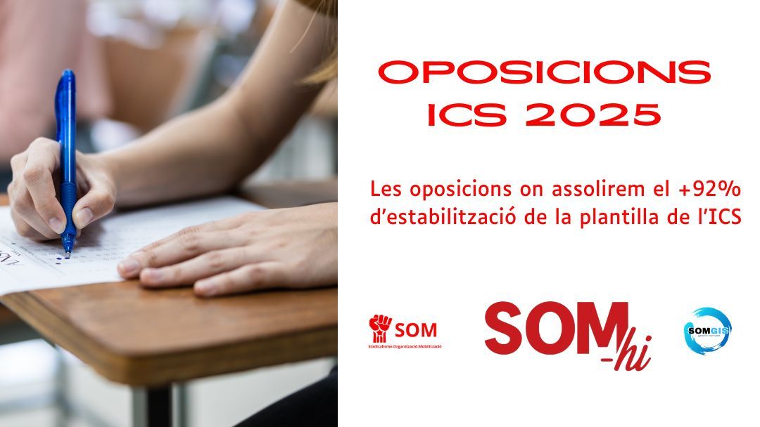 OPOS ICS CURSOS SOM-HI Oposicions ICS 2025